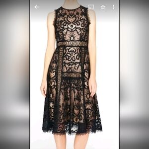 "THE" Little Black Dress *SUPER RARE* Anthropologie Nanette Lapore Black Lace